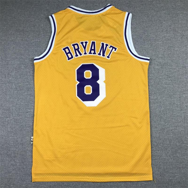 NBA 8# Kobe Bryant Los Angeles Lakers Bryant NBA Retro Jersey Cosplays ...