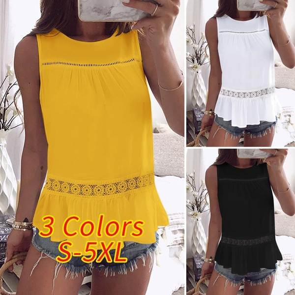 Peplum Tank Tops