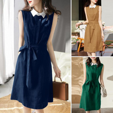 Summer, Plus Size, vest dress, Shirt