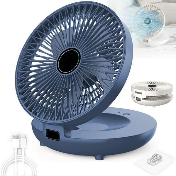 1/2pcs Portable Small Electric Fan Small Desk Fan USB Fan Desk Fan 3 Speed Settings Portable