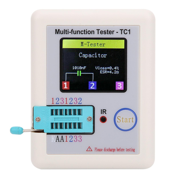 TFT Transistor Tester,Engineering Plastic Display Screen for Diodes and ...