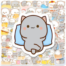 cute, Waterproof, stickersforkid, comicssticker