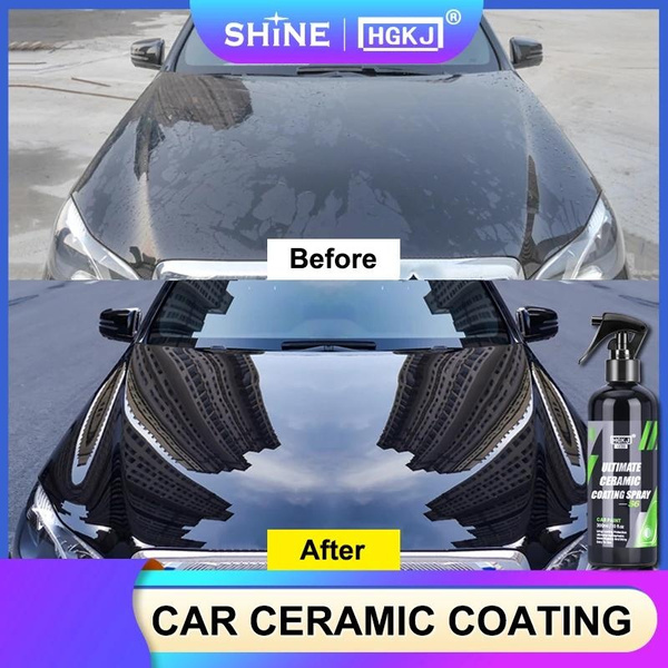 Nano Ceramic Car Coating Spray Paint Care Hgkj S6 Wax Hydrophobic 