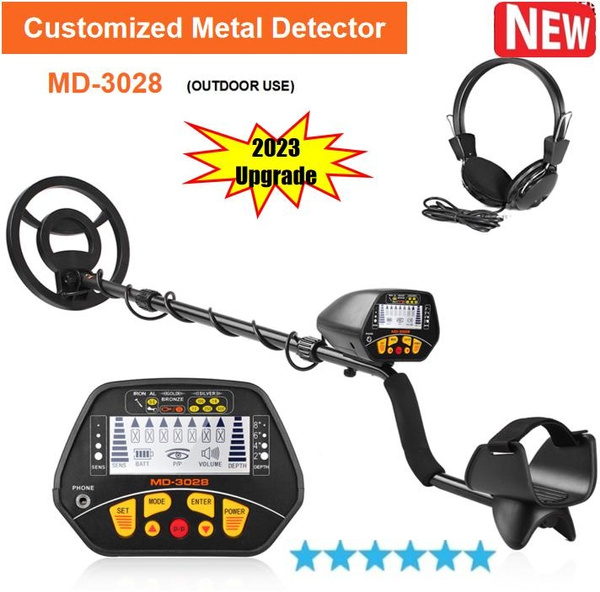 Professtional NEW Upgraded Metal Detector Underground Gold Finder ...