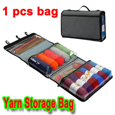 Knitting, portable, Totes, Tote Bag
