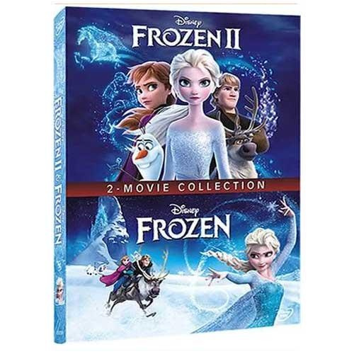 Frozen 1 and 2 DVD 2-Movie Collection 2-Disc Movie Set | Wish