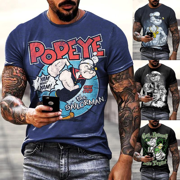 Popeye T-Shirt | Coolest | Best Cartoon T-Shirts #1