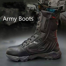 ankle boots, combat boots, Combat, Hiking
