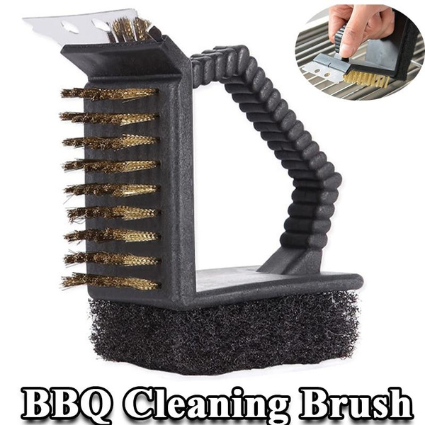 Triangular Brush, Outdoor Camping And Barbecue Tools, Cleaning
