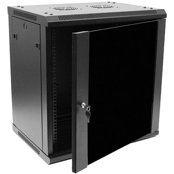 Navepoint 12U Deluxe It Wallmount Cabinet Enclosure 19-Inch Server ...