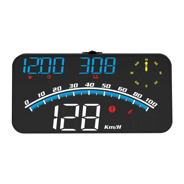 Digital GPS Speedometer, Universal Car HUD Head Up Display with Speed