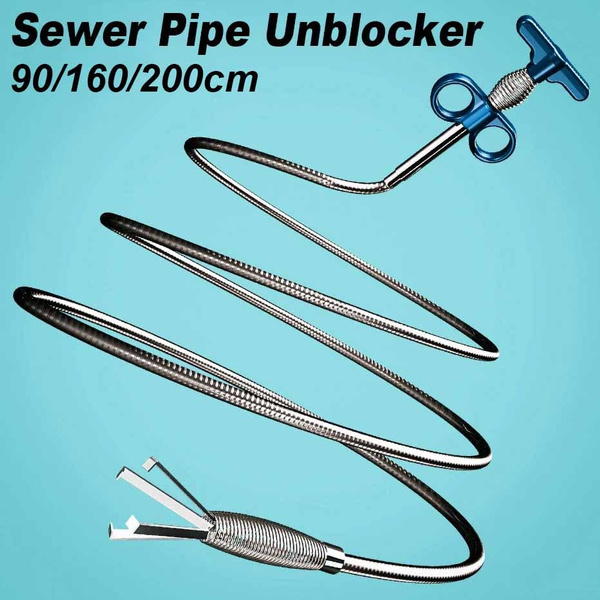 Sewer Pipe Unblocker Clog Plug Hole Remover Bathroom Hair Sewer Sink