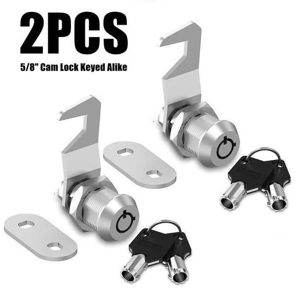 2 Pack Cabinet Locks RV Storage Locks, Tool Box Lock 5/8