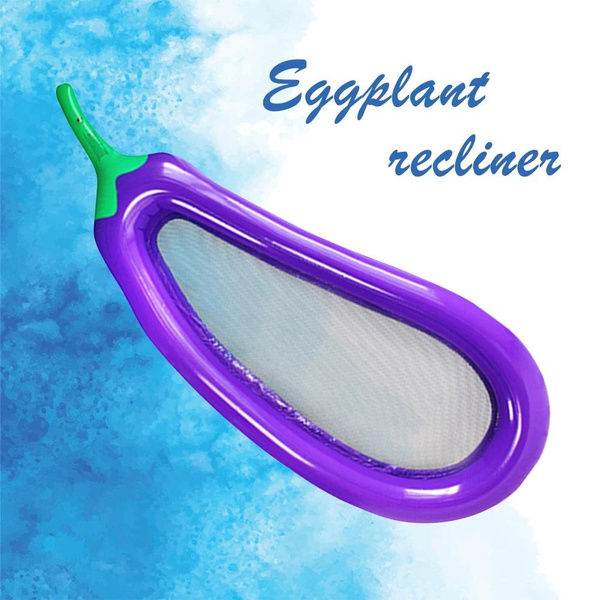 2023 New Arrivial 250cm Giant Inflatable Pool Float Eggplant shape
