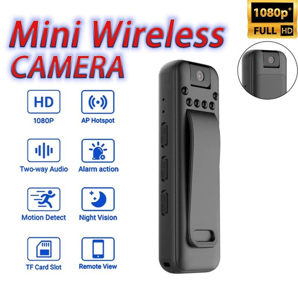 Mini Camera Body Cam Night Vision HD 1080P Micro Ultra Wireless