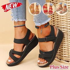beach shoes, Sandals, shoes for womens, wedge