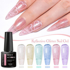 Nails, uv, art, Beauty