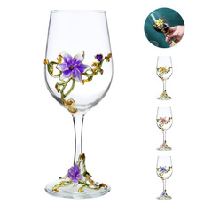 wineglasse, Flowers, Romantic, Cocktail