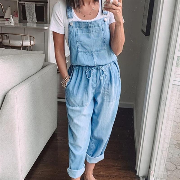 Full Length Cotton Girls Denim Jumpsuit at Rs 650/piece in Delhi | ID:  23215749833