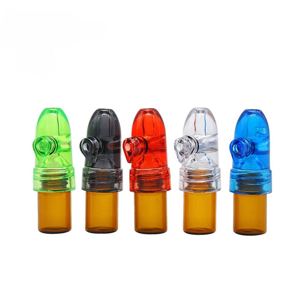 M&M Smartek Dosatore Per Snuff (Tabacco Da Fiuto) - Trasparente/Marrone Chiaro, Pratico E Monouso