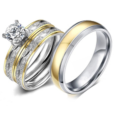 Steel, Wedding, Stainless Steel, wedding ring