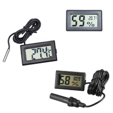 Mini, temperaturegauge, Tank, thermometerhygrometer