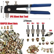 Steel, nutinserttool, rivetingtool, Zinc