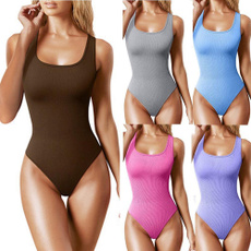 Fashion, solid, Body Shapers, ribbed
