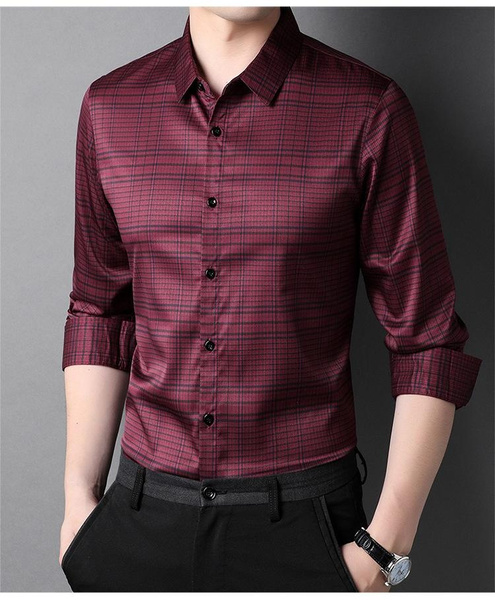 Embroidered Office Shirts for Men | Men's Dress Formal Shirts | VistaPrint