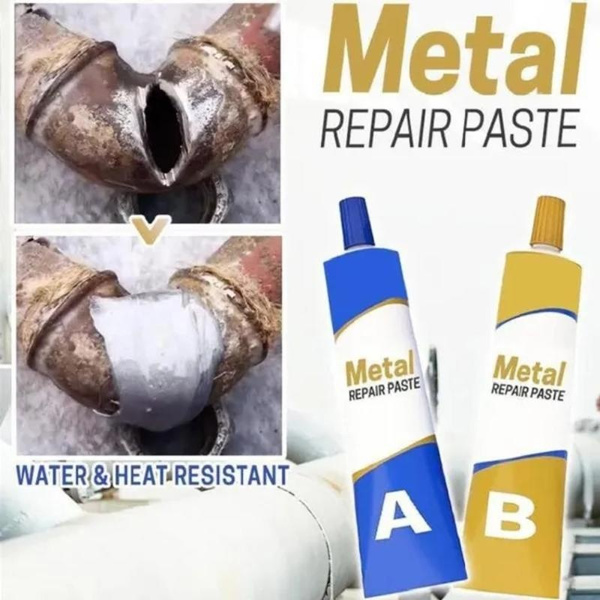 Metal Repair Glue High Strength Cold Welding Glue Magic Plastic Repair  Casting Adhesive Heat Resistance AB Glue Sealant