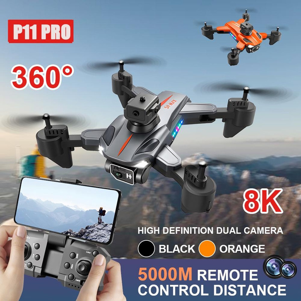 Yuechuxiao Drone Professionnel K911 Max Caméra Double HD 8K Dron GPS