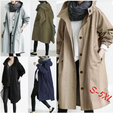 womens clothes, eleganttrenchcoat, Waist, Long sleeved