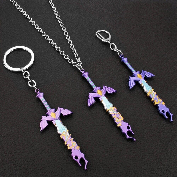 TotK Zelda Keychain Merchandise Tears of The Kingdom Link Master Sword