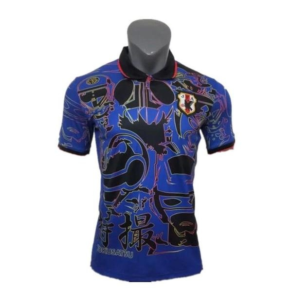 JAPAN X TOKUSATSU Edition Fan Issue 2023 2024 Kit Blue soccer Jersey Wish