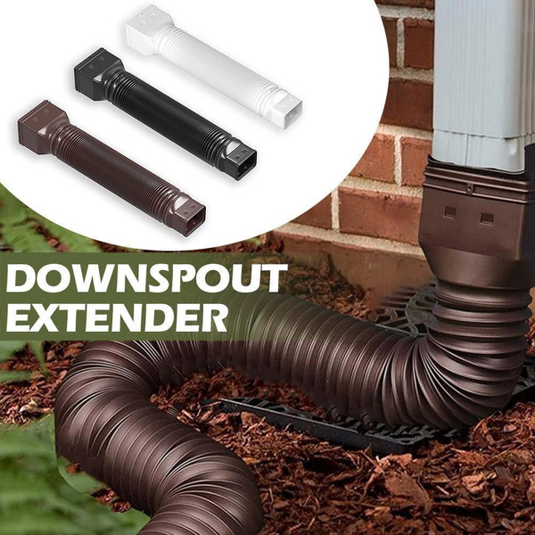 Rain Gutter Downpipe Extension, Downspout Extender Retractable Rain