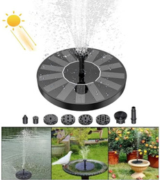 solarpoweredpump, solarfountainpump, Garden, pool