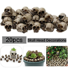 Mini, Head, Garden, skull