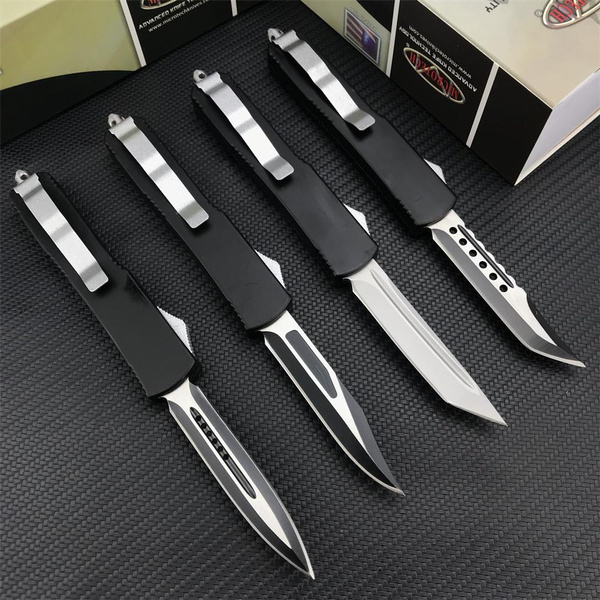 Tactical AUTO OTF Spring Automatic Knife Mic/rotech UT85 Aviation