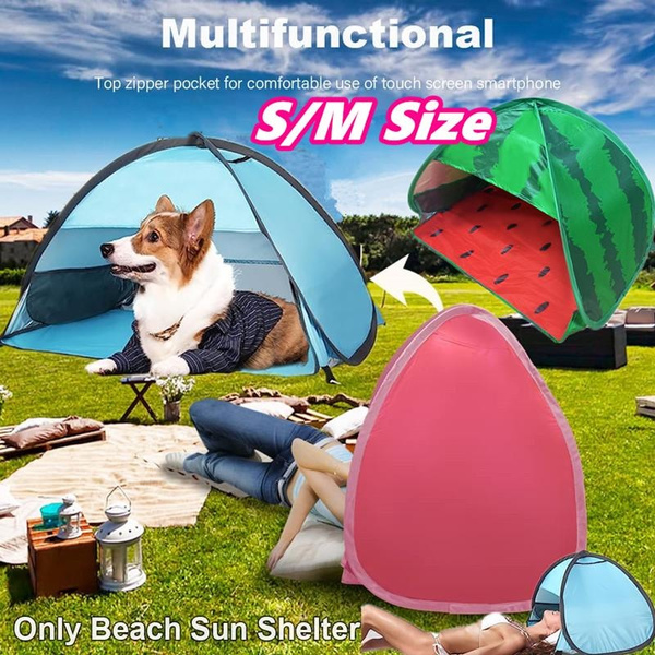 Beach Sun Shelters Instant Sun Shade Canopy Head PopUp Canopy Automatic