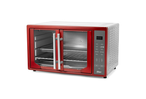  Oster French Door Toaster Oven, Extra Large, Red: Home