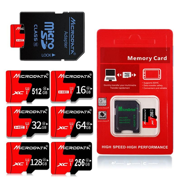 High Speed Class 10 Flash Memory tf SD Cards 16gb-512GB Flash Card for tablet/Dash Cam | Wish