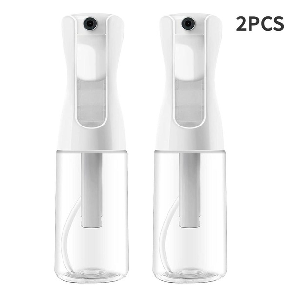 2 Pack Continuous Spray Bottle For Hair - 5 Oz Ultra Fine Mist Sprayer –  TweezerCo