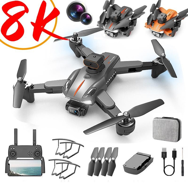 GR Double 8K-3B-Drone GPS professionnel S91 8K 5G, évitement d
