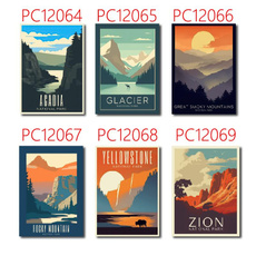 travelartprint, art, rocky, painting