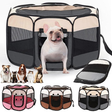 Outdoor, dogkennel, puppy, camping