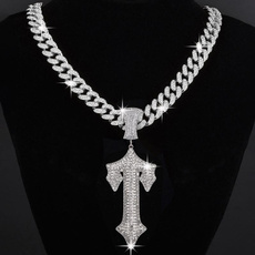 hip hop jewelry, Chain, punk, Cross