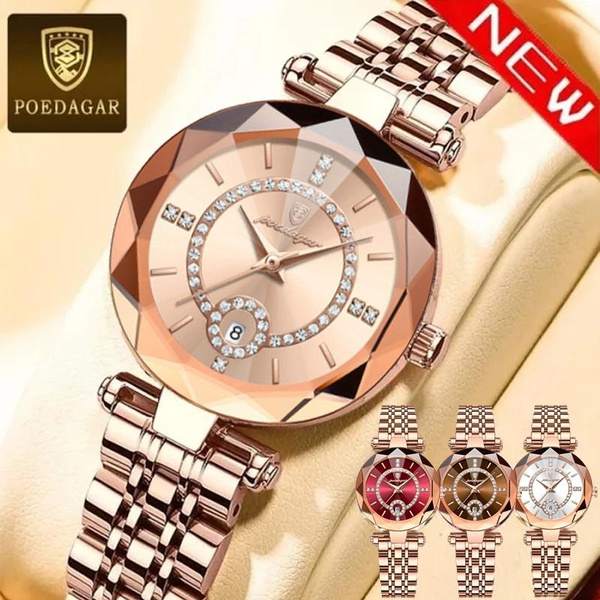 Fashion Watches For Women Luxury Design Girls Watch Metal Strap