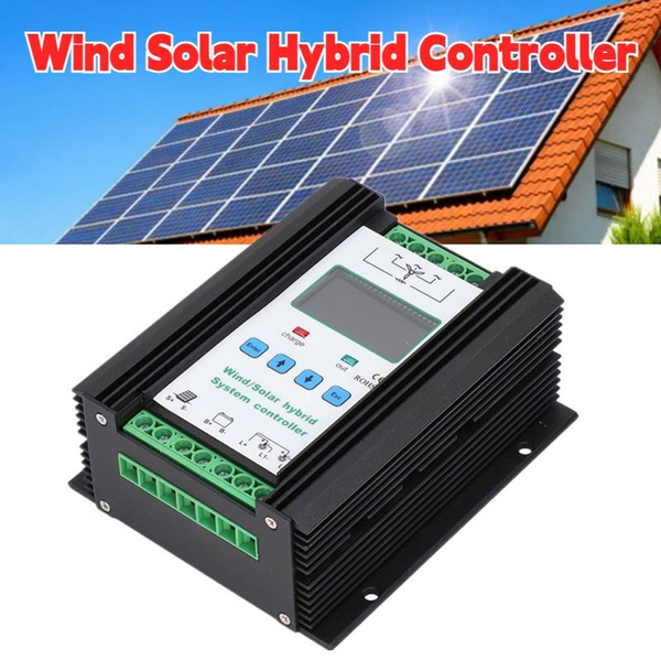Wind Solar Controller Digital Intelligent Control Wind Solar Regulator ...