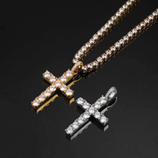 HiP, inlaid, Jewelry, Cross Pendant