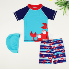 cute, toddlerlongsleeveswimwear, Fashion, dinosaurtrunkrashguard